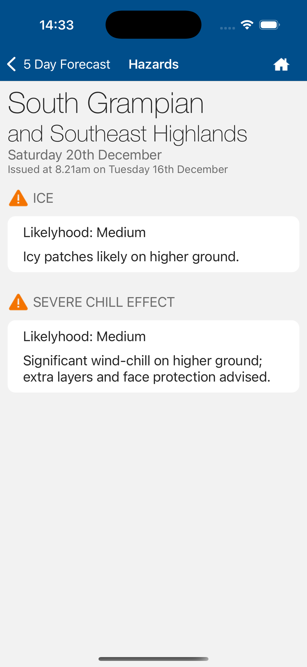 Hazards